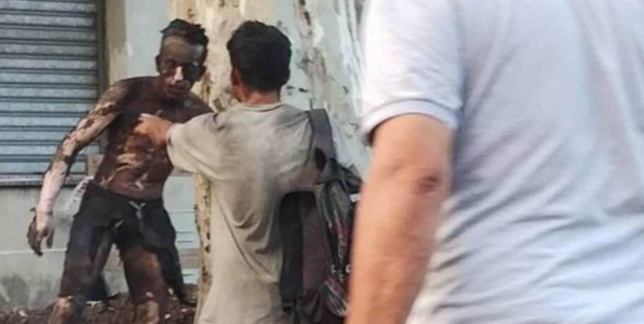 Video: un intento de robo de cables en Rosario terminó en tragedia