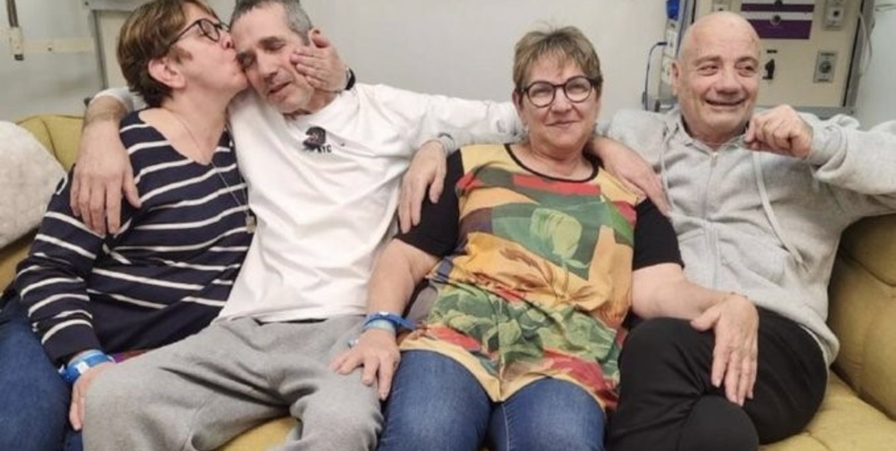 Dos rehenes argentinos secuestrados por Hamás fueron liberados luego de 4 meses
