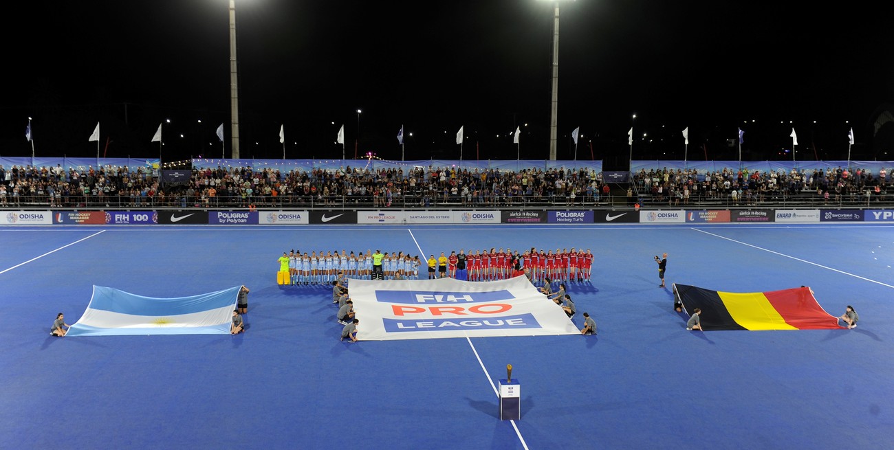 Tras un sentido homenaje a Gabriela Pando, Las Leonas golearon a Bélgica