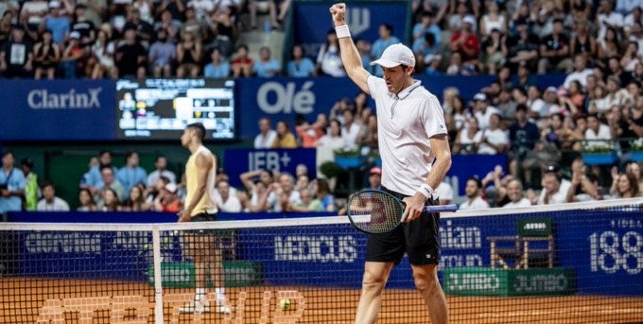 Jarry dio el golpe y eliminó a Alcaraz del Argentina Open