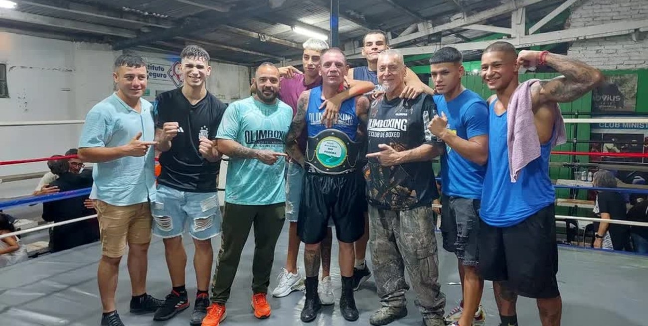 El "Gringo" Aquino dejó en claro que está preparado para ser boxeador profesional