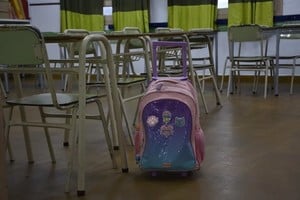 El plan 25 que ampliaba el horario de clases en las primarias de Santa Fe fue alcanzado por los recortes nacionales y no iniciará en el comienzo del ciclo lectivo 2024. Foto: Flavio Raina.