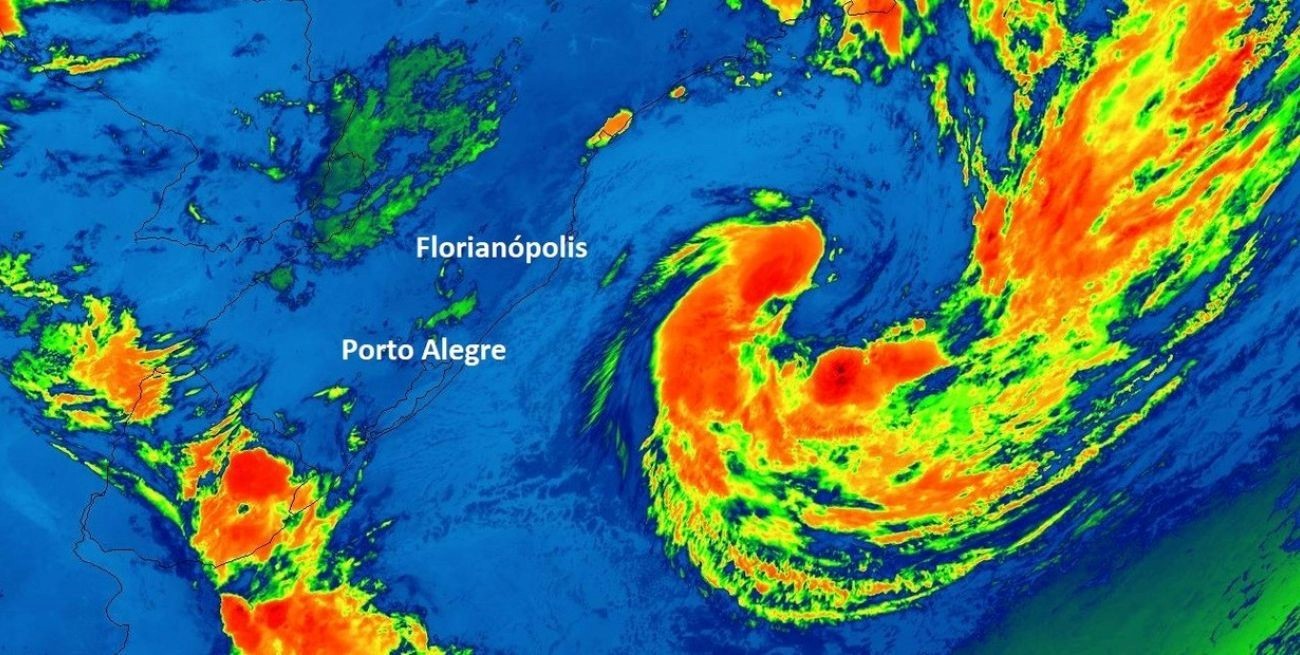 Tormenta tropical en Brasil: el “rarísimo” fenómeno que comenzó en Florianópolis, hacia dónde podría dirigirse