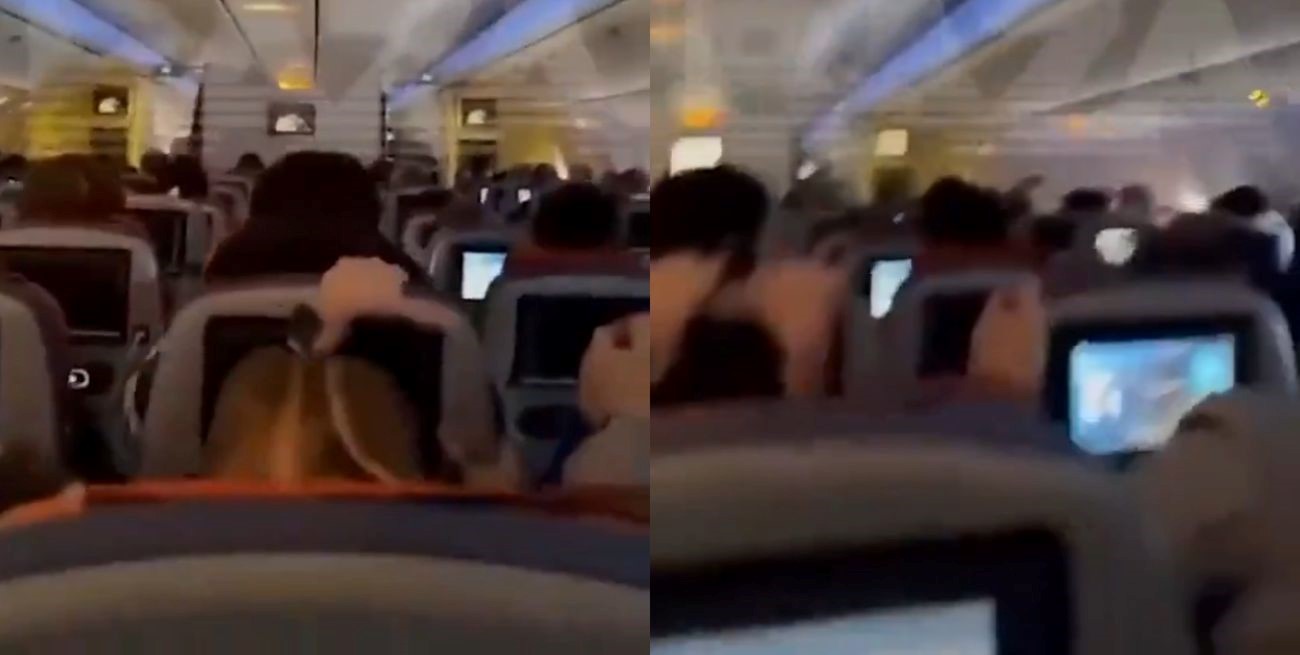 Video: aviones volaron a más de 1300 km/h por fuertes ráfagas de viento