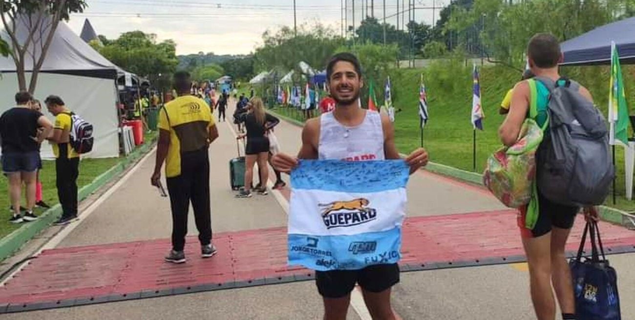 Triunfo personal: Agustín Pecantet brilló en la Ultramaratón de Indaiatuba, Brasil