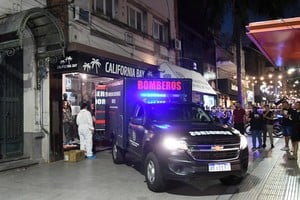 El cuerpo de Farías fue hallado el 23 de febrero de 2024, dentro de un local de la peatonal. Foto: Archivo 