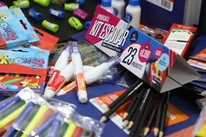 La compra de útiles escolares morigeró la caída de febrero. El Litoral