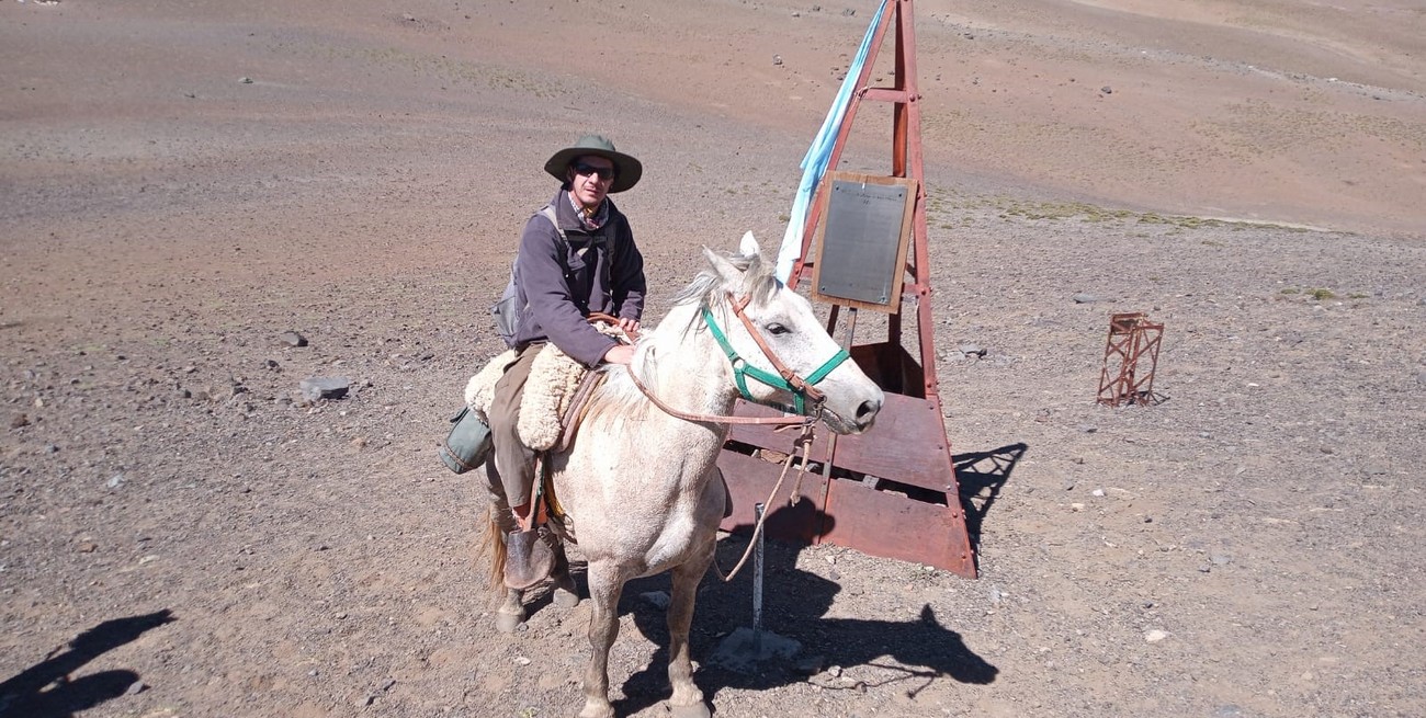Un casildense cruzó la cordillera por el mismo suelo que San Martín