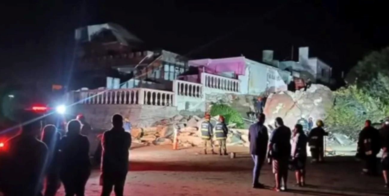 Se derrumbó una vivienda en Mar del Tuyú: hay un herido