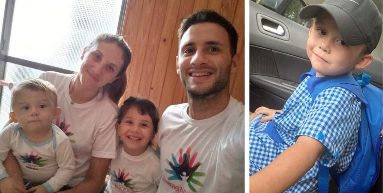 La vuelta al sol de Luca, el niño santafesino que recibió un trasplante de médula y da un mensaje de lucha