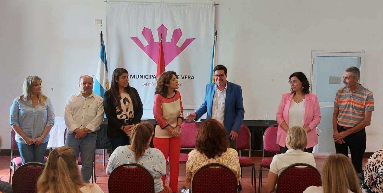 Goity formó parte de un encuentro con autoridades en el norte santafesino