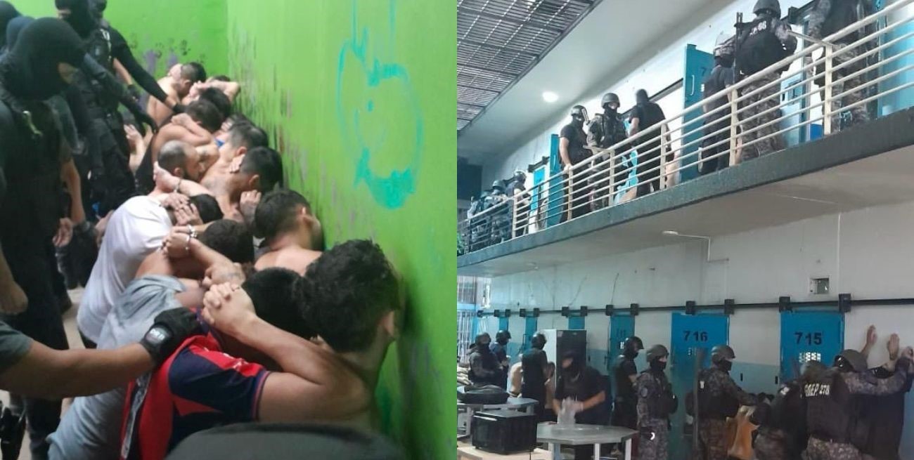 Requisa sorpresiva en pabellones de la cárcel de Piñero