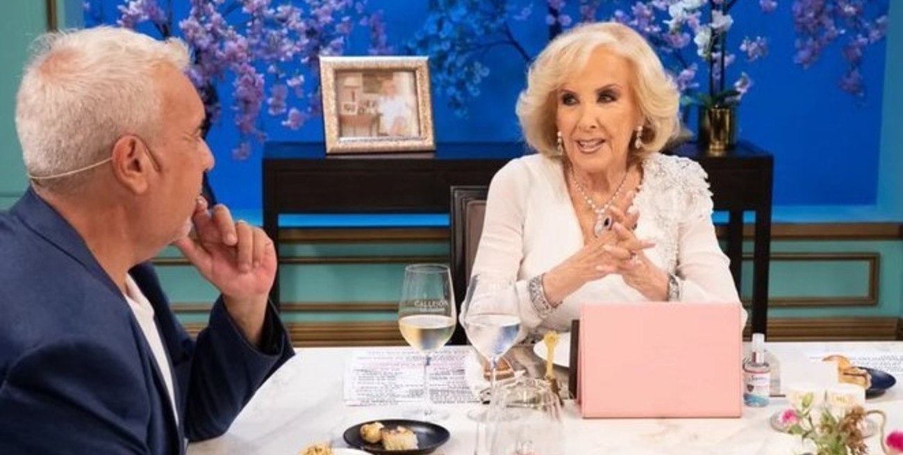 Por la comida: Coco Sily y Mirtha Legrand tuvieron un "entredicho" al aire
