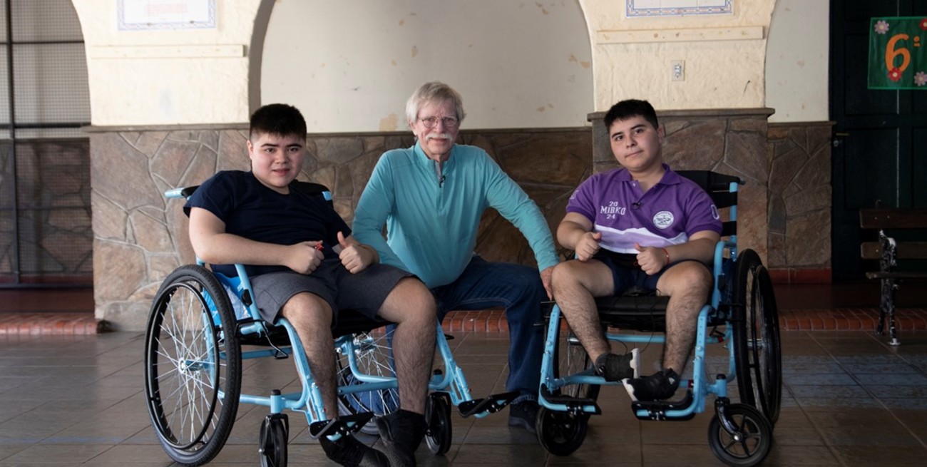 CILSA recibió a Don Schoendorfer, fundador de Free Wheelchair Mission