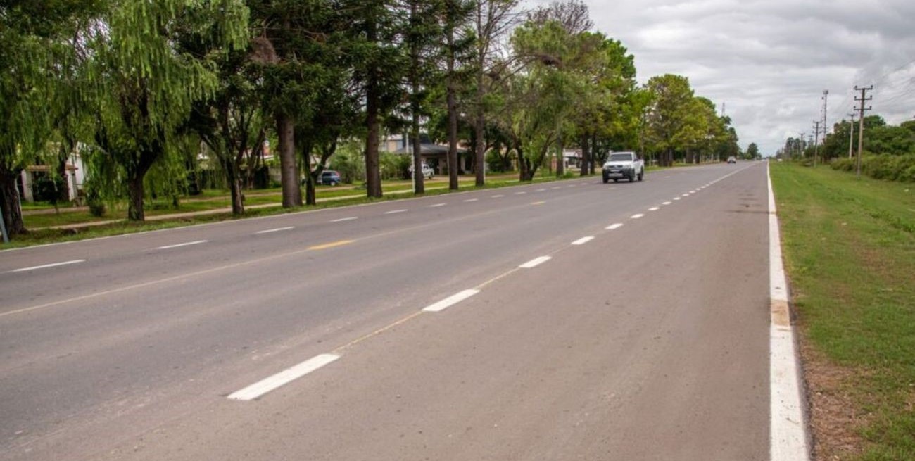 Retomaron obras de señalización en las rutas provinciales N° 70 y N° 6, en Esperanza
