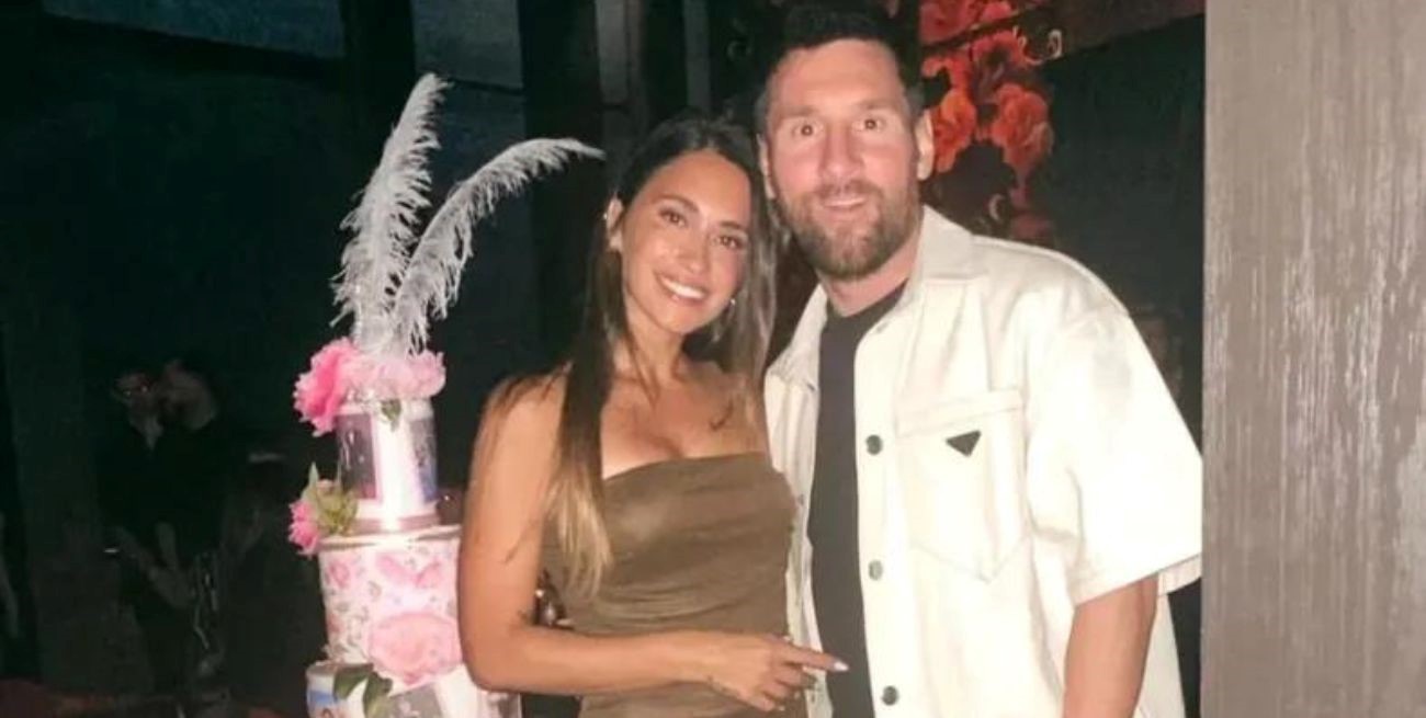 Antonela Roccuzzo celebró su cumpleaños con Bizarrap como DJ