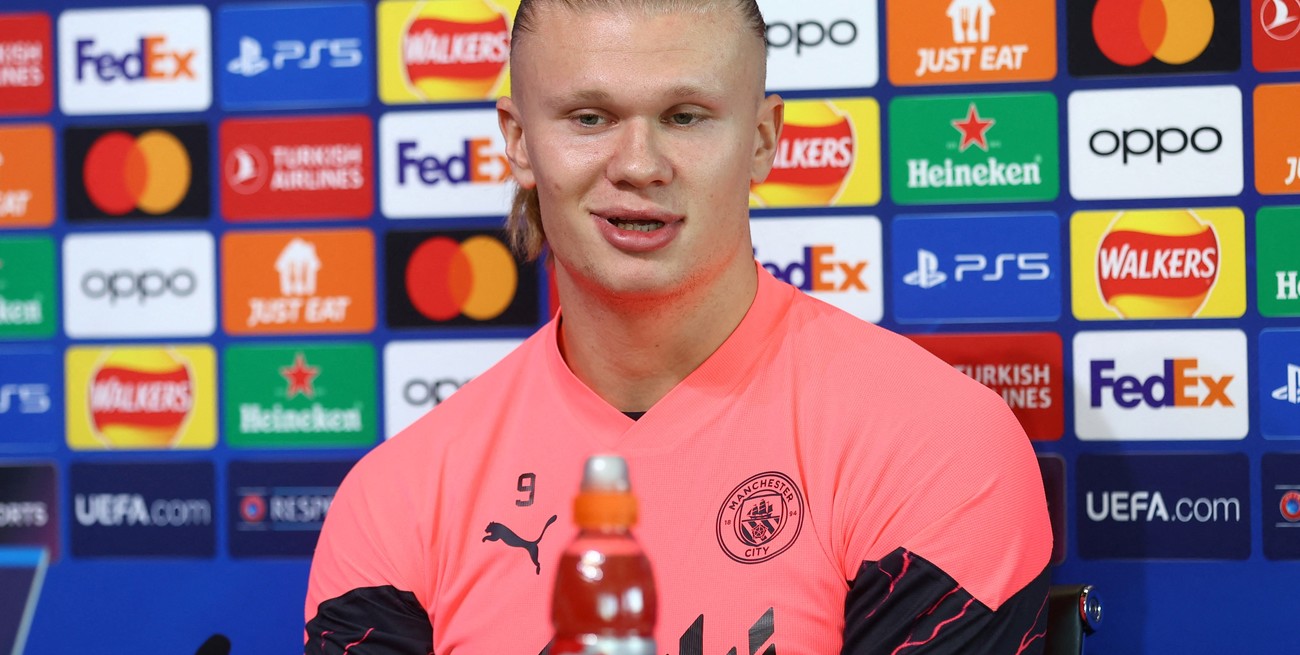 Haaland: "Messi es el mejor jugador de la historia del fútbol"