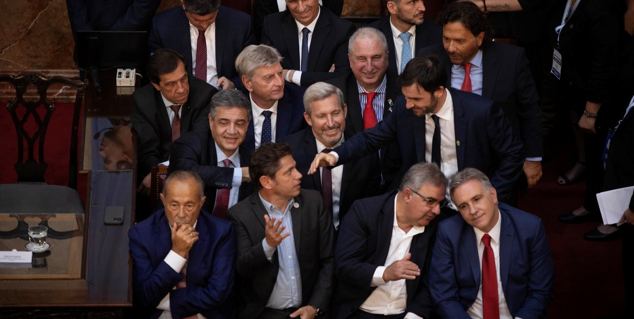 Nación divide en grupos la reunión con los gobernadores: la primera, el viernes