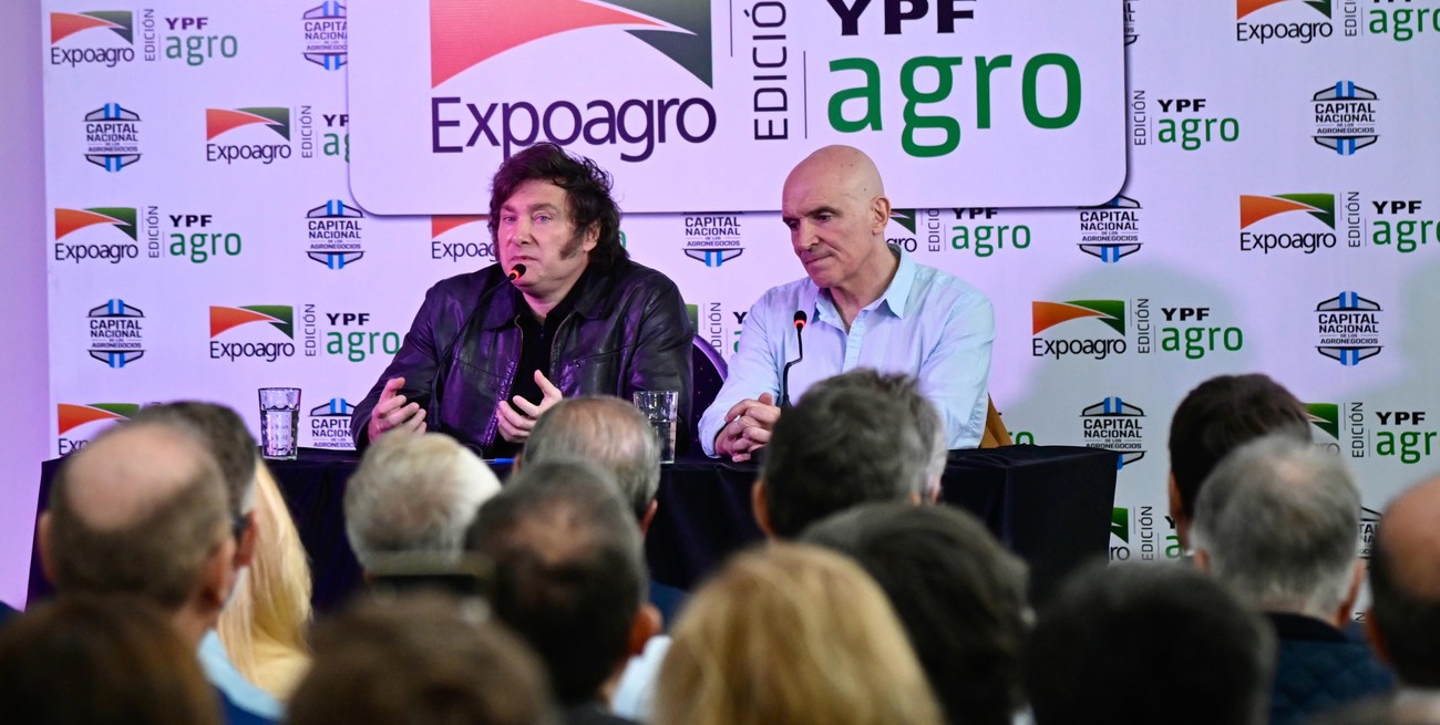 Milei y los gobernadores de la Región Centro coincidieron en ExpoAgro