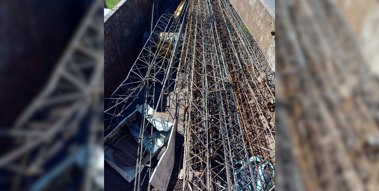 Fueron aprehendidos mientras robaban en la ex empresa Ar-Zinc