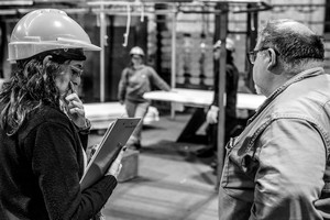 Mujeres en la industria santafesina. Crédito: Ana Paula Ocampo