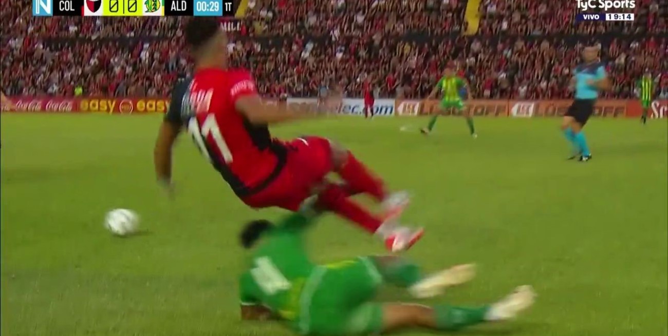 En Colón-Aldosivi una de las amarillas más rápidas de AFA