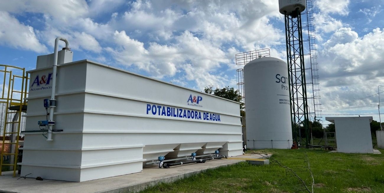 Avanza una obra histórica para Puerto Gaboto: el acceso al agua potable