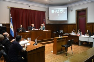 El juicio comenzó el martes y se extenderá hasta el 25 de marzo. Crédito: Flavio Raina.