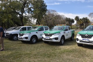 Los móviles serán asignados al nuevo esquema de patrullaje preventivo con binomios en la ciudad capital. La foto es sólo ilustrativa. Crédito: Archivo El Litoral / Flavio Raina