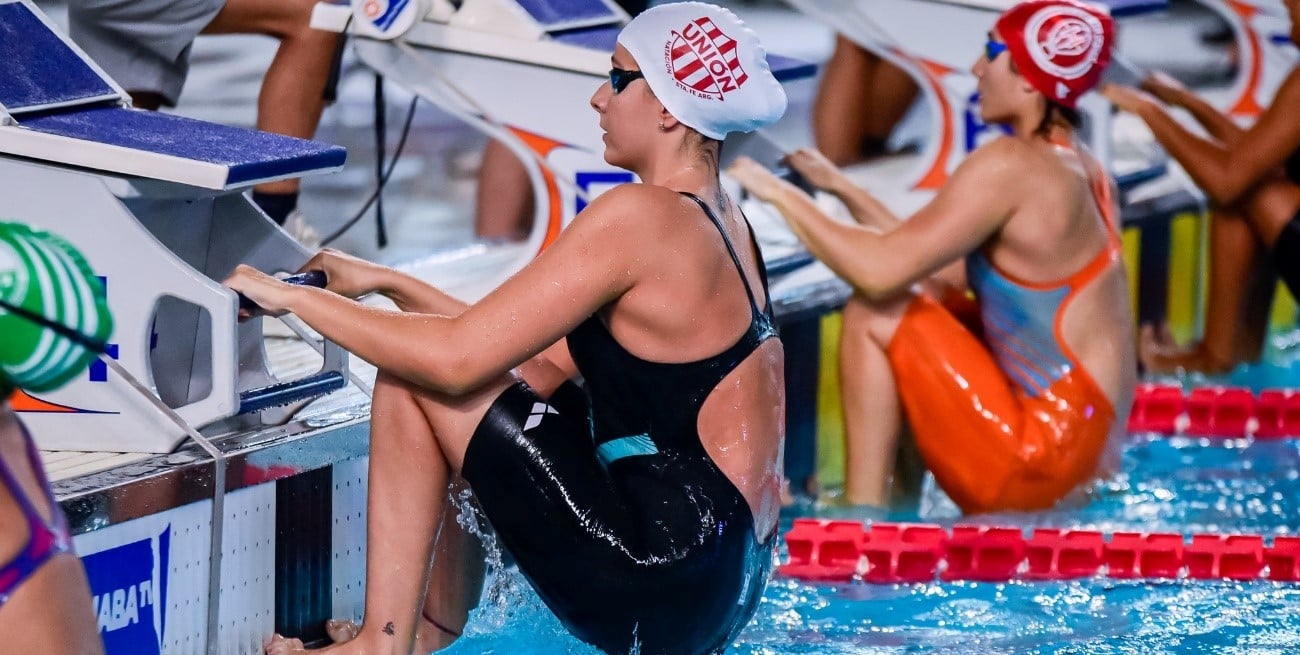 Una nadadora de Unión batió el récord argentino en 200 espalda
