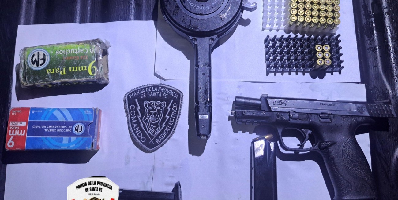 Gran cantidad de armas secuestradas en territorio santafesino