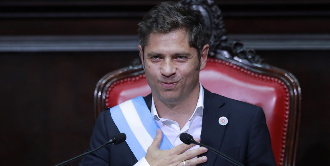 La mano de Kicillof