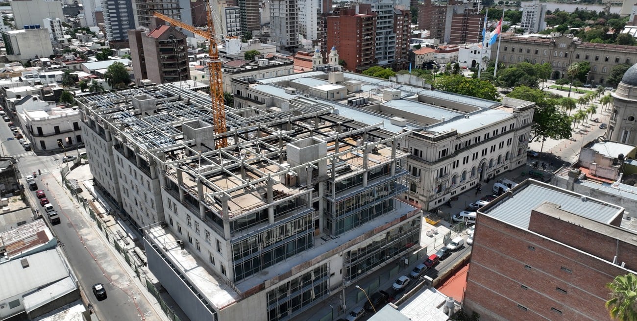 El anexo de Tribunales resolverá "definitivamente" la crisis edilicia del Poder Judicial en Santa Fe