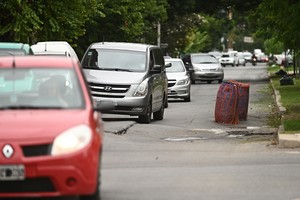 El histórico socavón cada vez es más profundo. Foto: Flavio Raina.