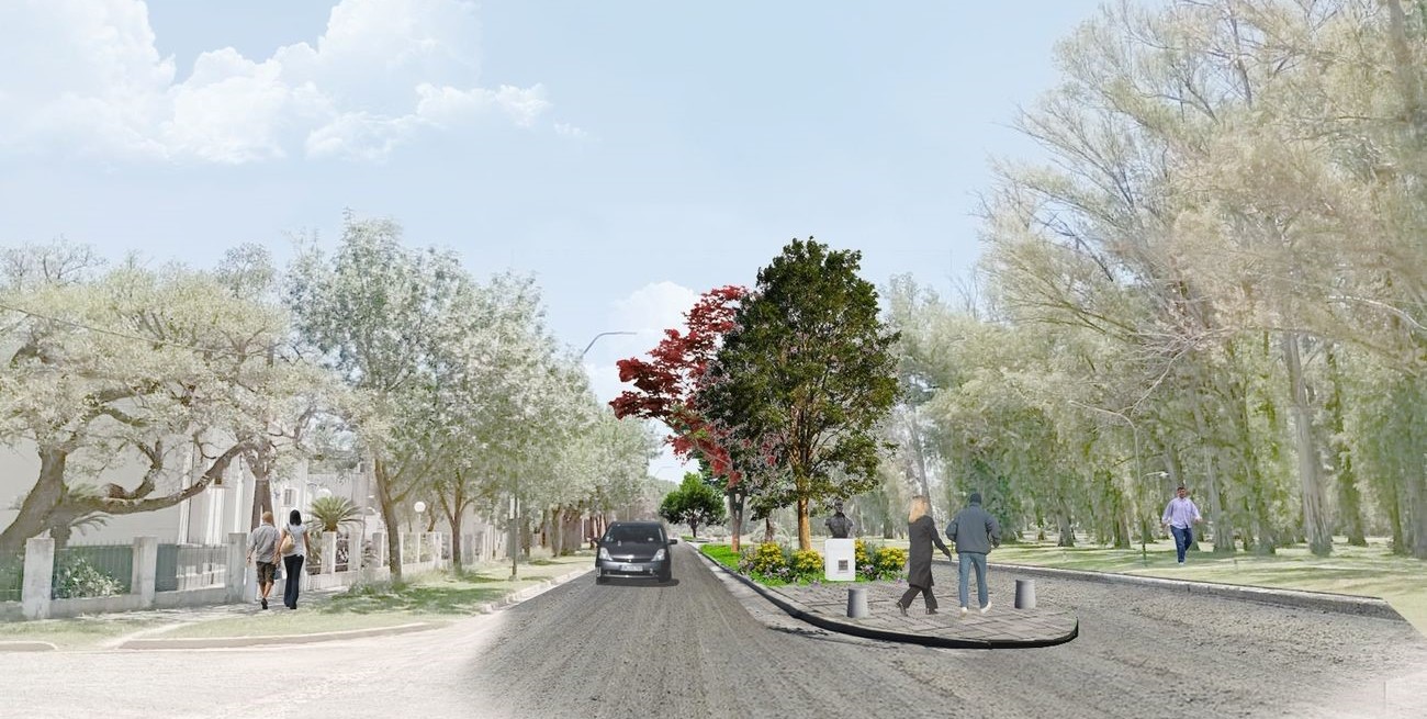 Transformación del casco histórico: pondrán en valor los bulevares Iriondo y San Martín en Matilde