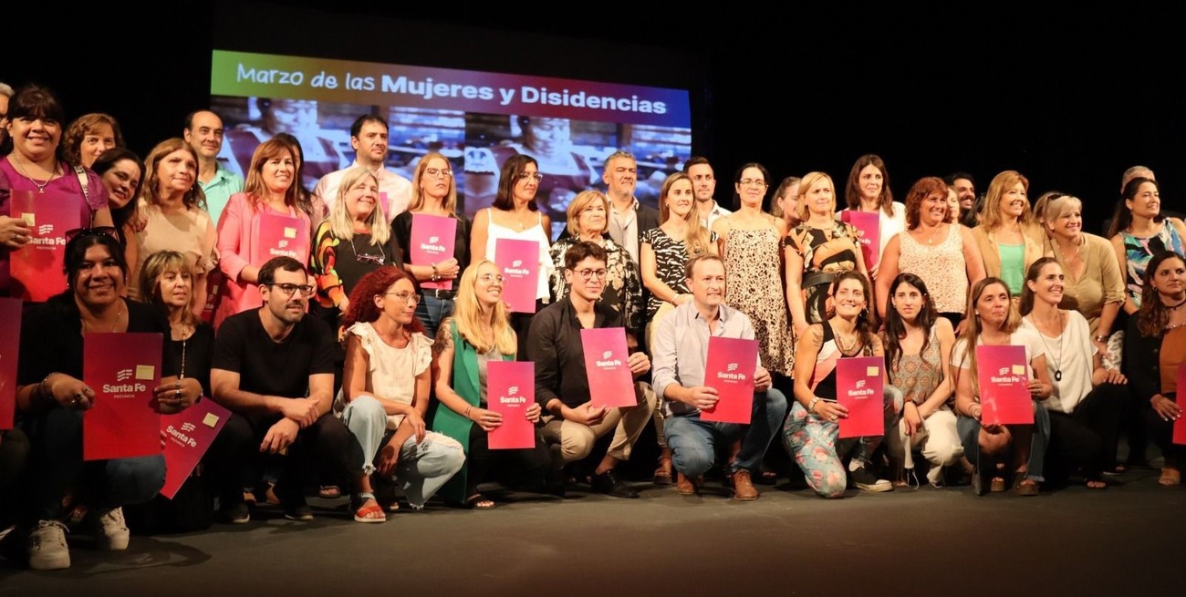 La provincia de Santa Fe seleccionó 100 proyectos desarrollados por mujeres y diversidades