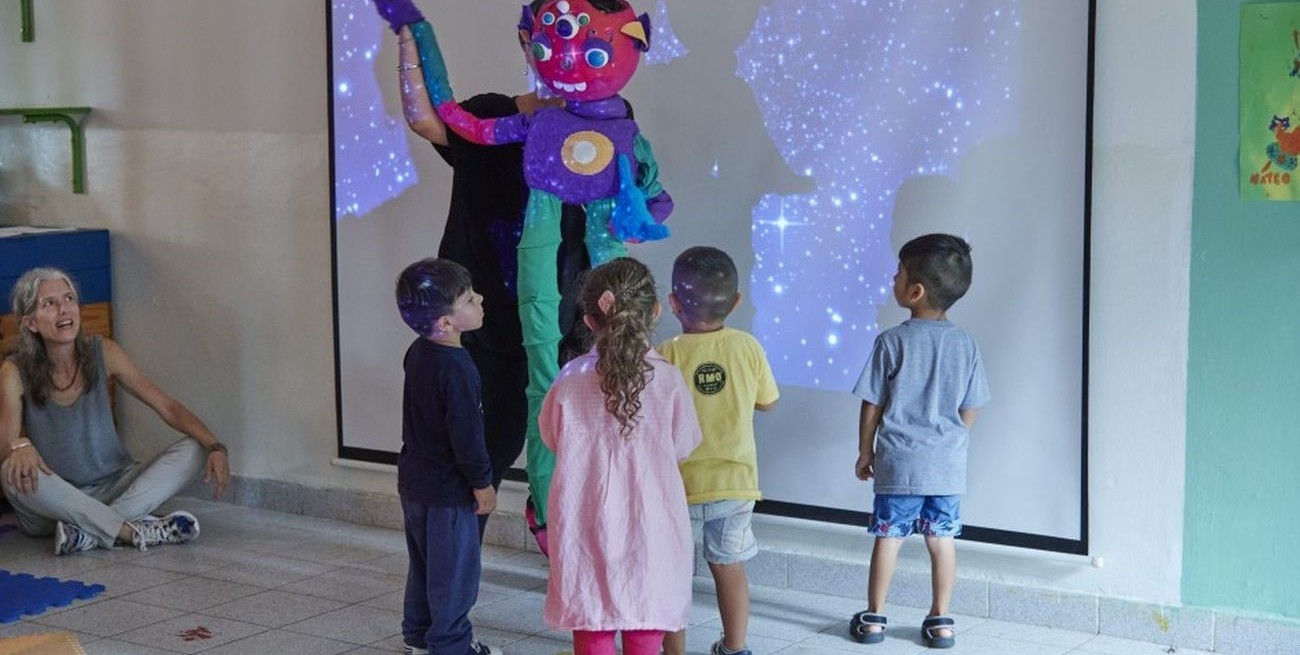 Comenzó el ciclo 2024 en las salas de 3 años en los centros Cuidar