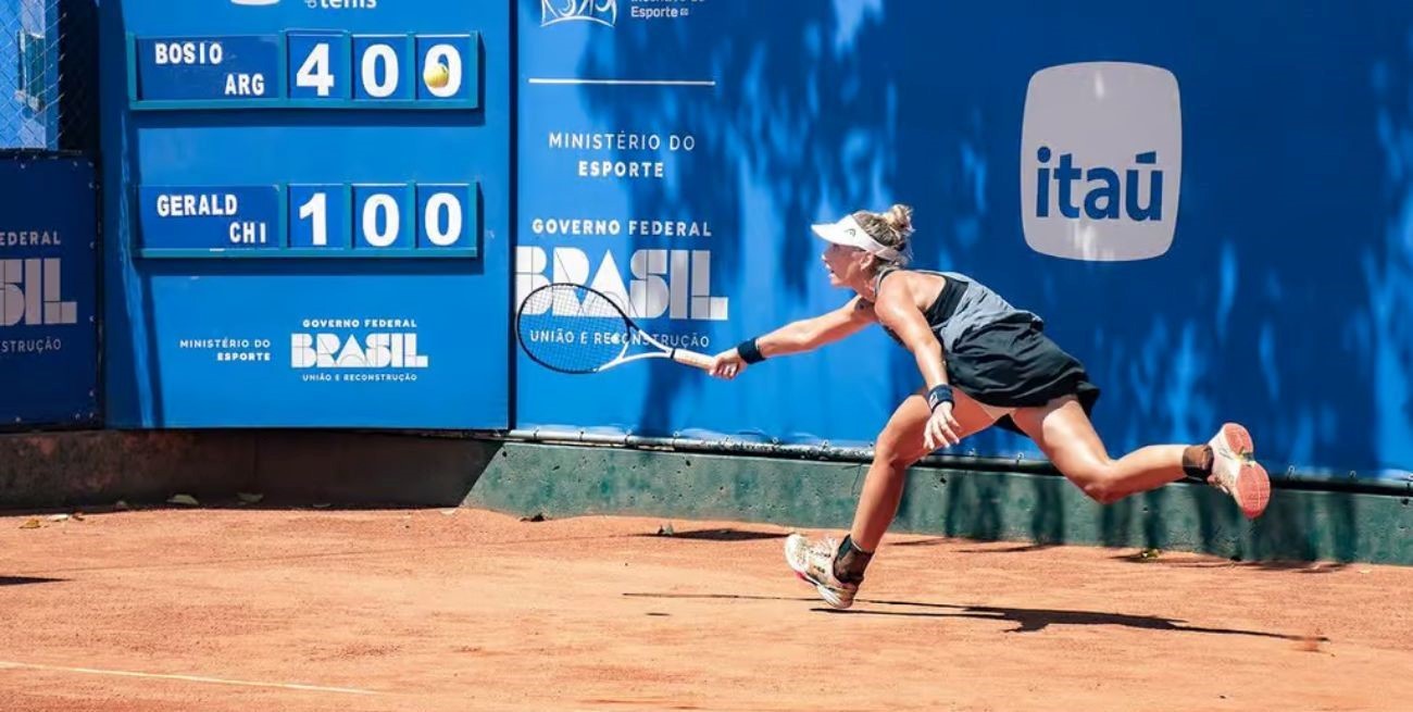 W15 de Campinas: Victoria Bosio debutó con un triunfo en el cuadro principal