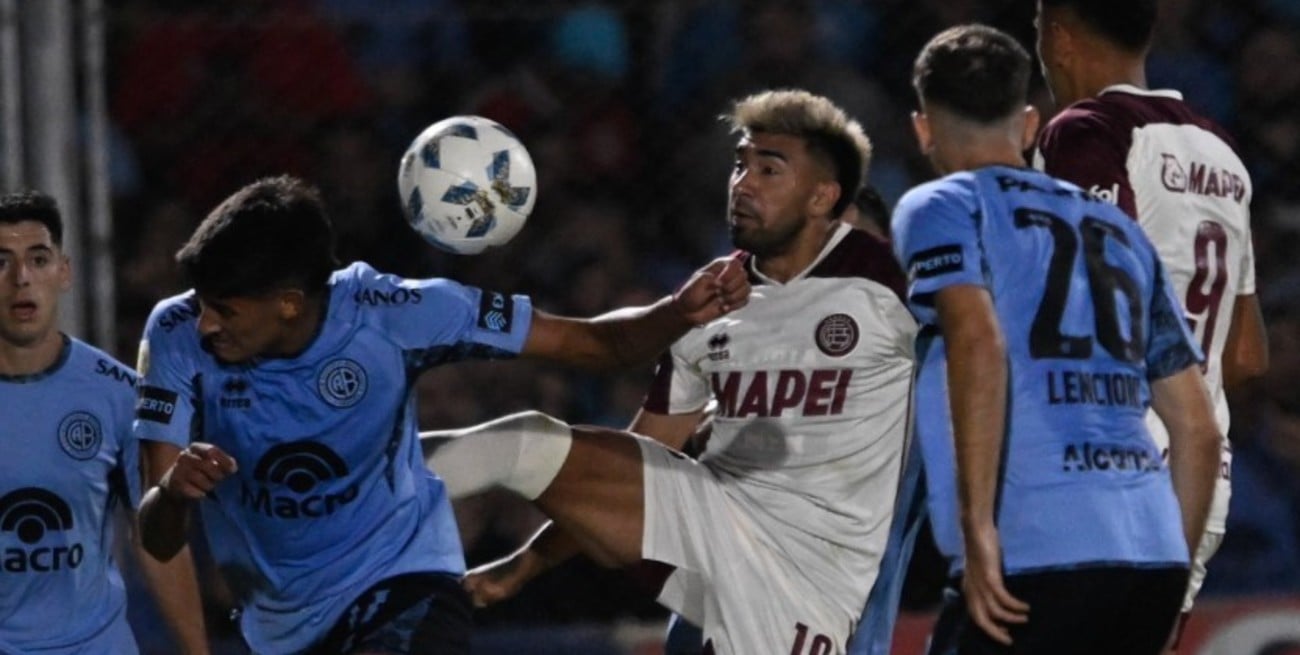 Lanús se aprovechó del golpeado Belgrano y quedó a tiro de la punta en la Zona B
