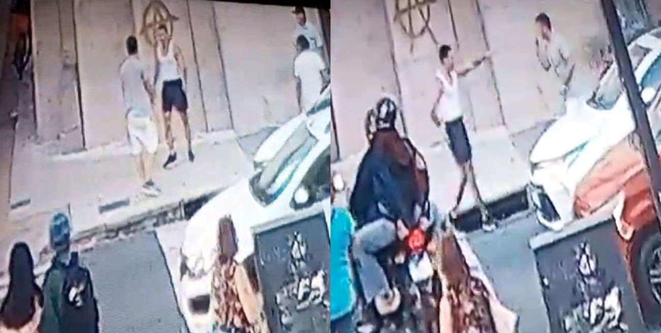 Video: noqueó a un conductor durante una pelea de tránsito en La Plata