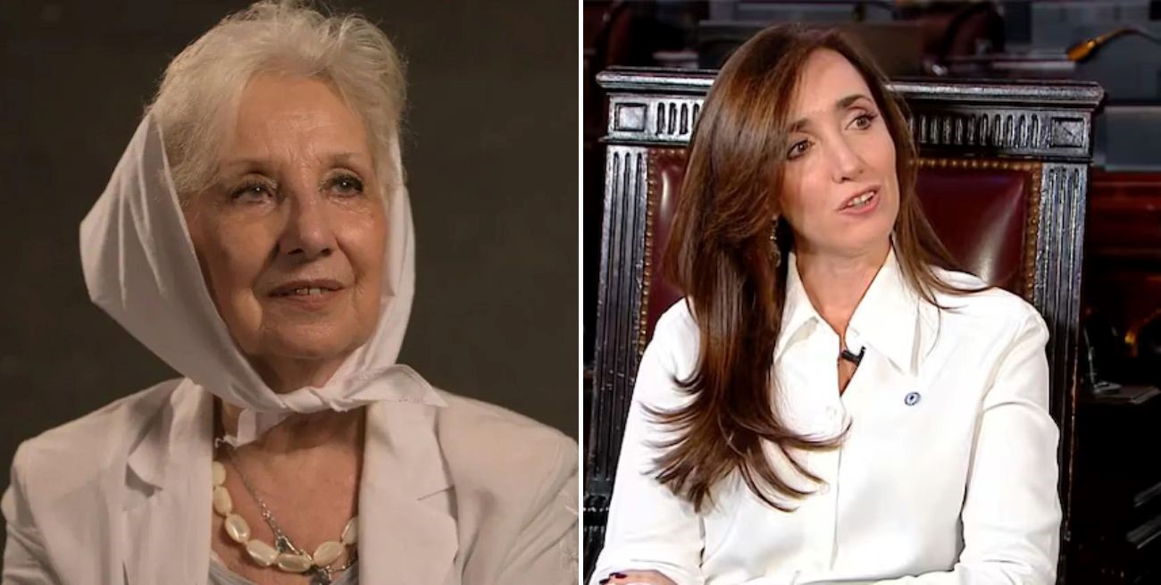 Estela de Carlotto pidió "cansar" a Milei hasta que se vaya y Villarruel le respondió