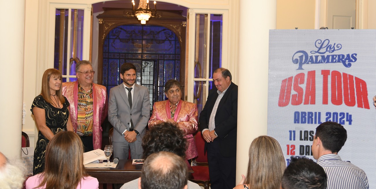 Los Palmeras presentaron su histórica gira por Estados Unidos