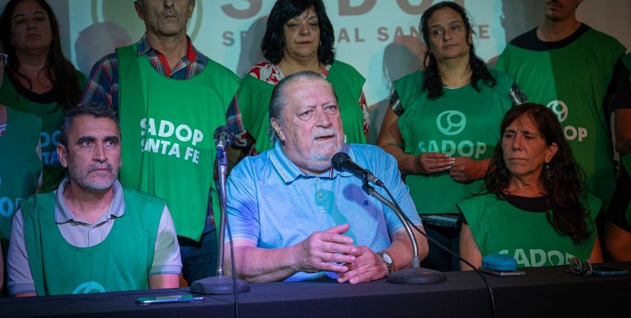 Sadop rechazó la oferta: no confirmó paro y definirá acciones de protesta
