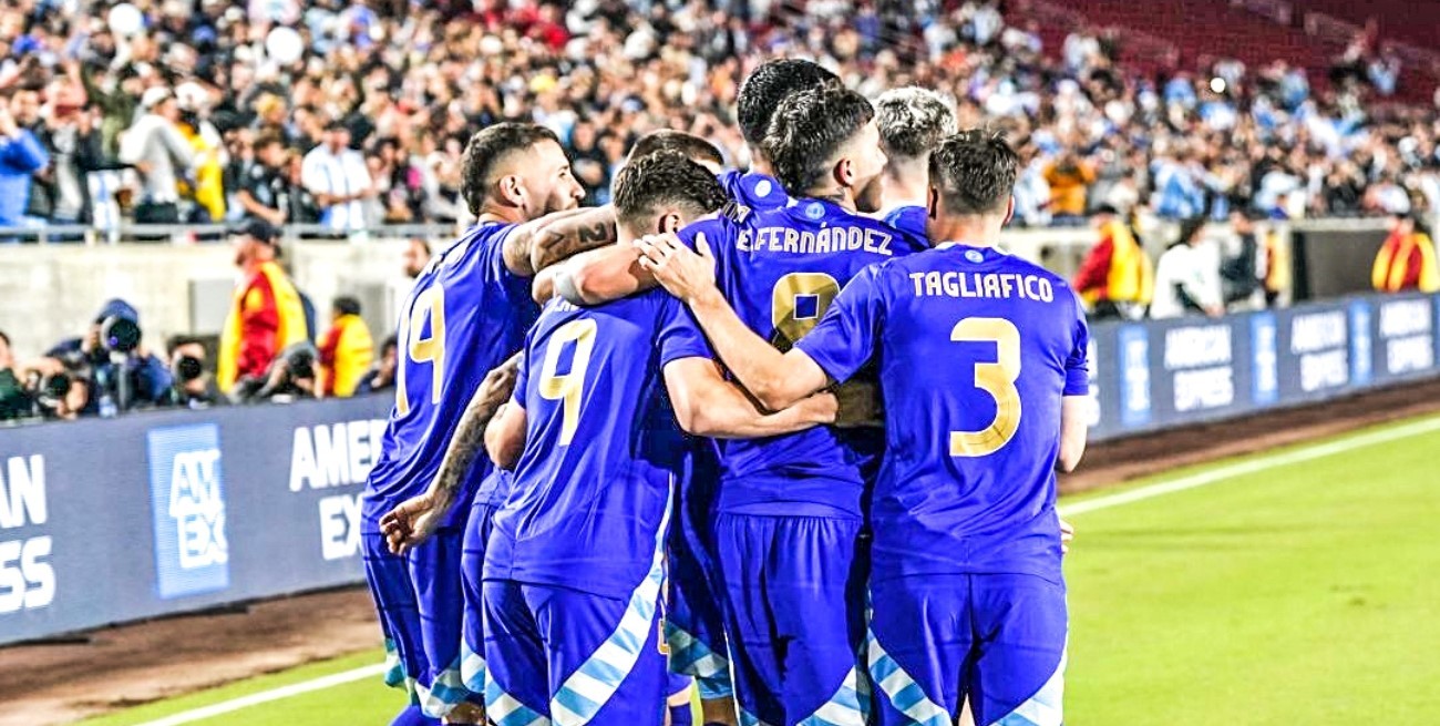 Argentina venció a Costa Rica por 3 a 1 con goles de Di María, MacAllister y Lautaro