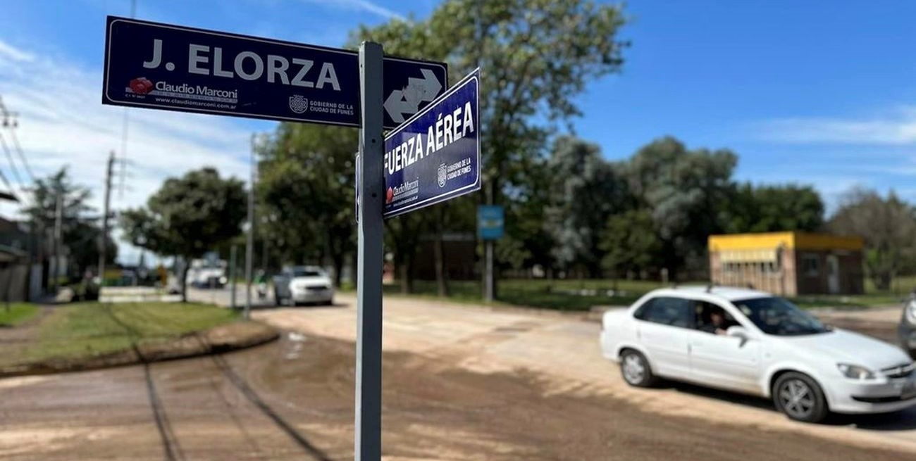 Culminaron las obras hídricas sobre Avenida Fuerza Aérea en Funes
