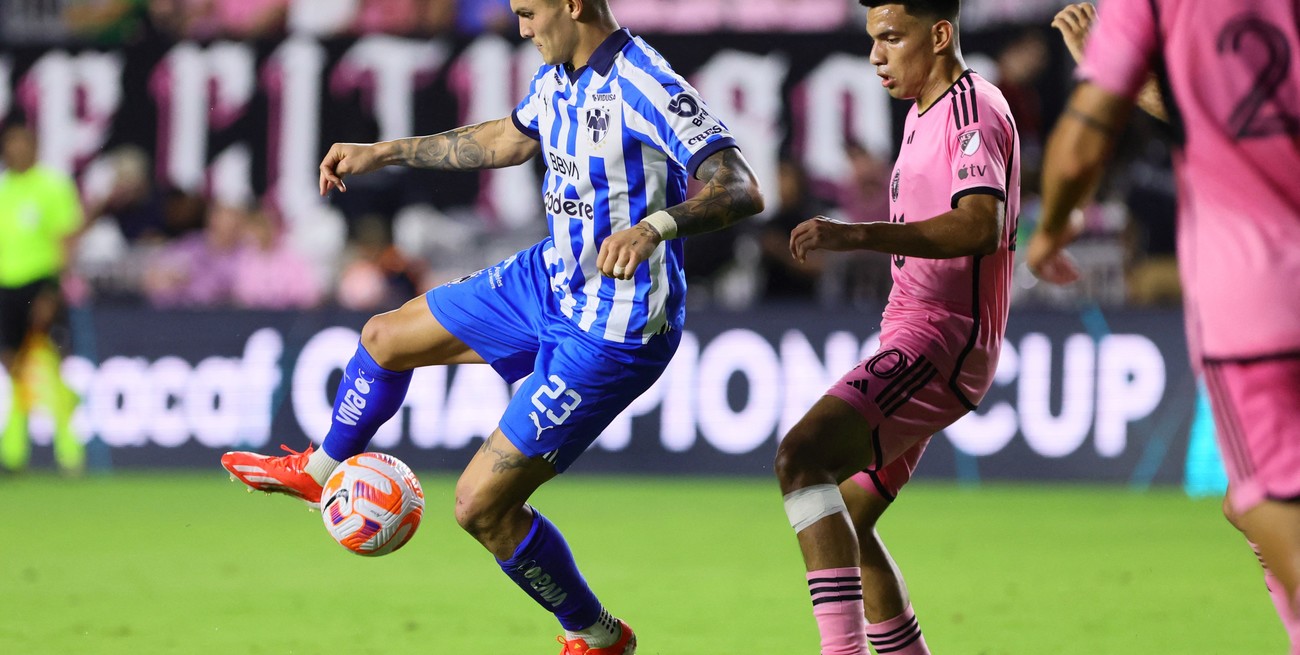 Sin Messi, Inter Miami perdió con Monterrey en la ida de los cuartos de Concachampions