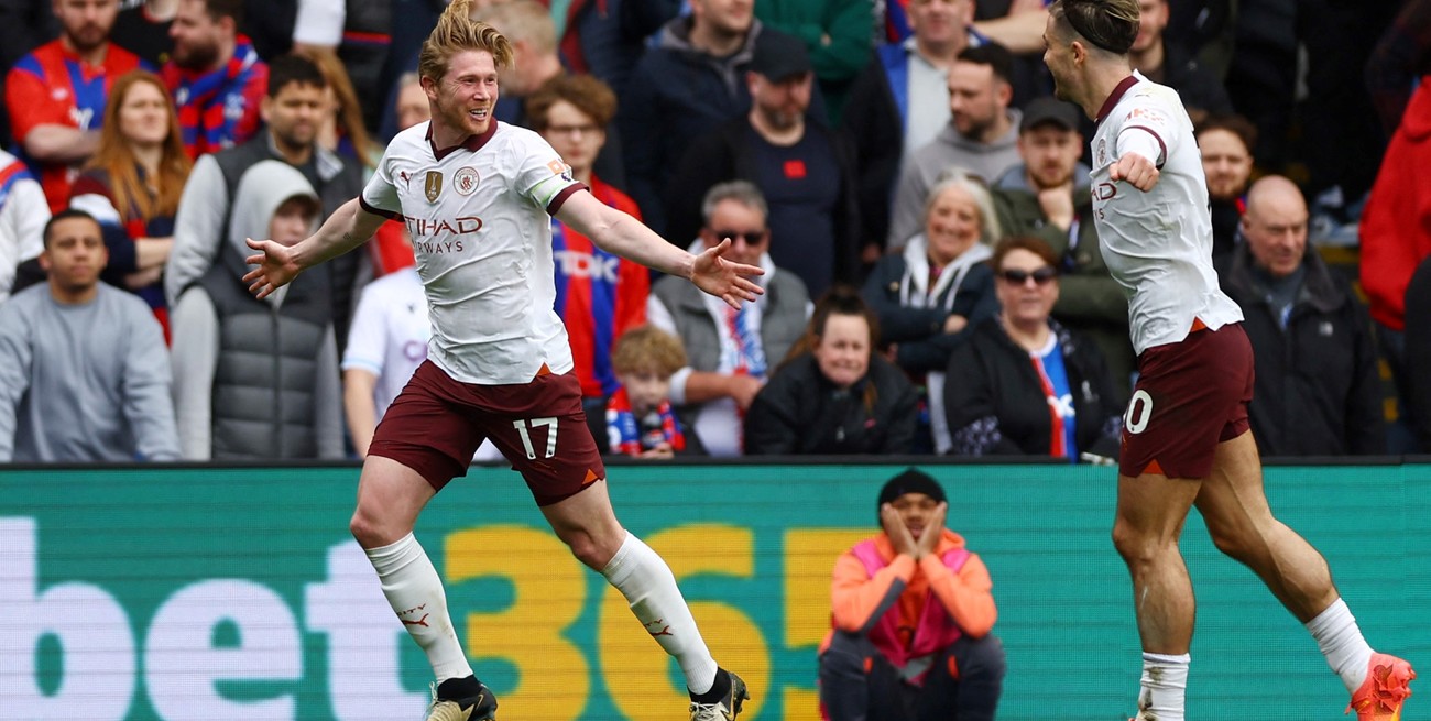 Goleada del City con un gran aporte de Julián Álvarez