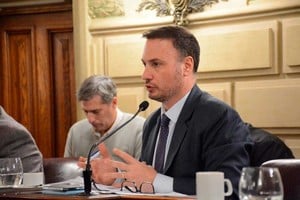Enrico conoce la Cámara. Hasta diciembre fue senador por General López.