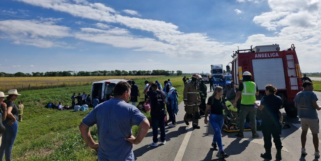 Vuelco de micro en la ruta 34: detectaron irregularidades en el vehículo siniestrado