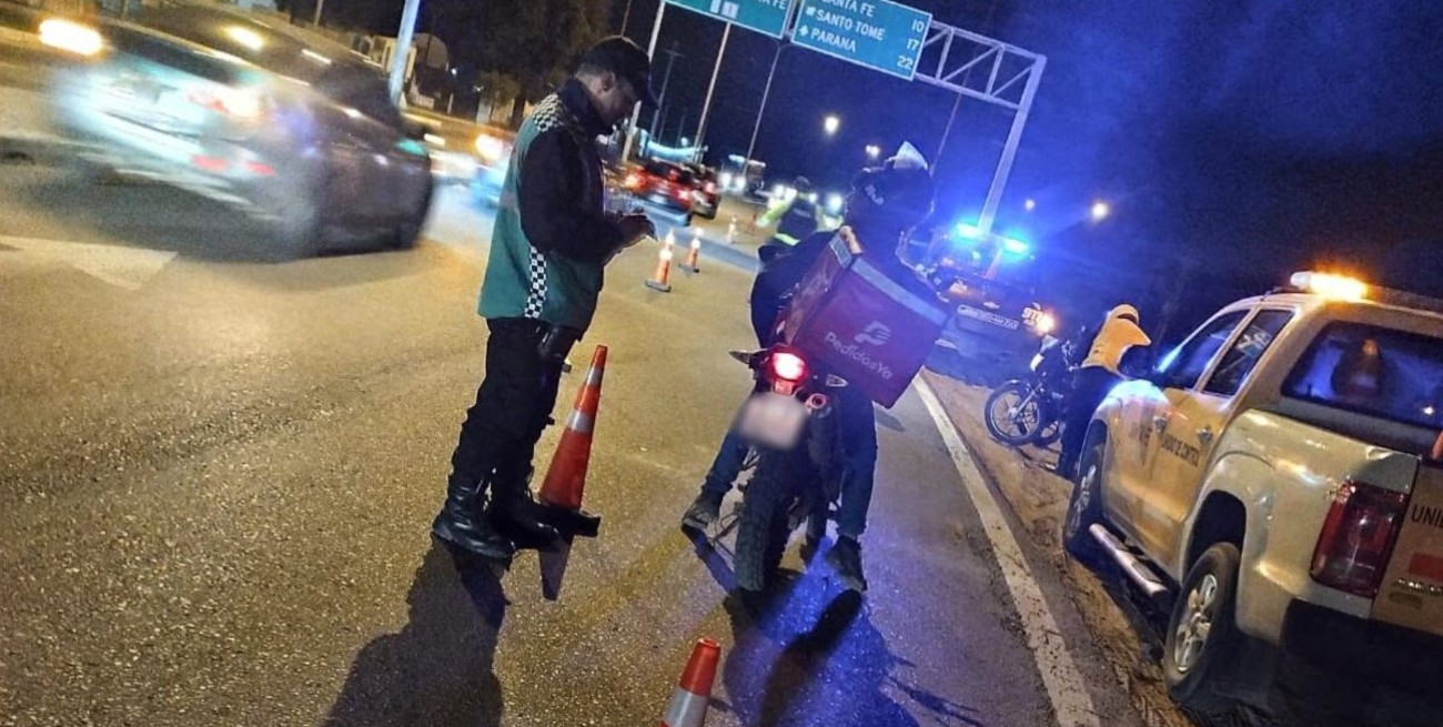 Controles en Santa Fe: retuvieron 31 vehículos por alcoholemia positiva